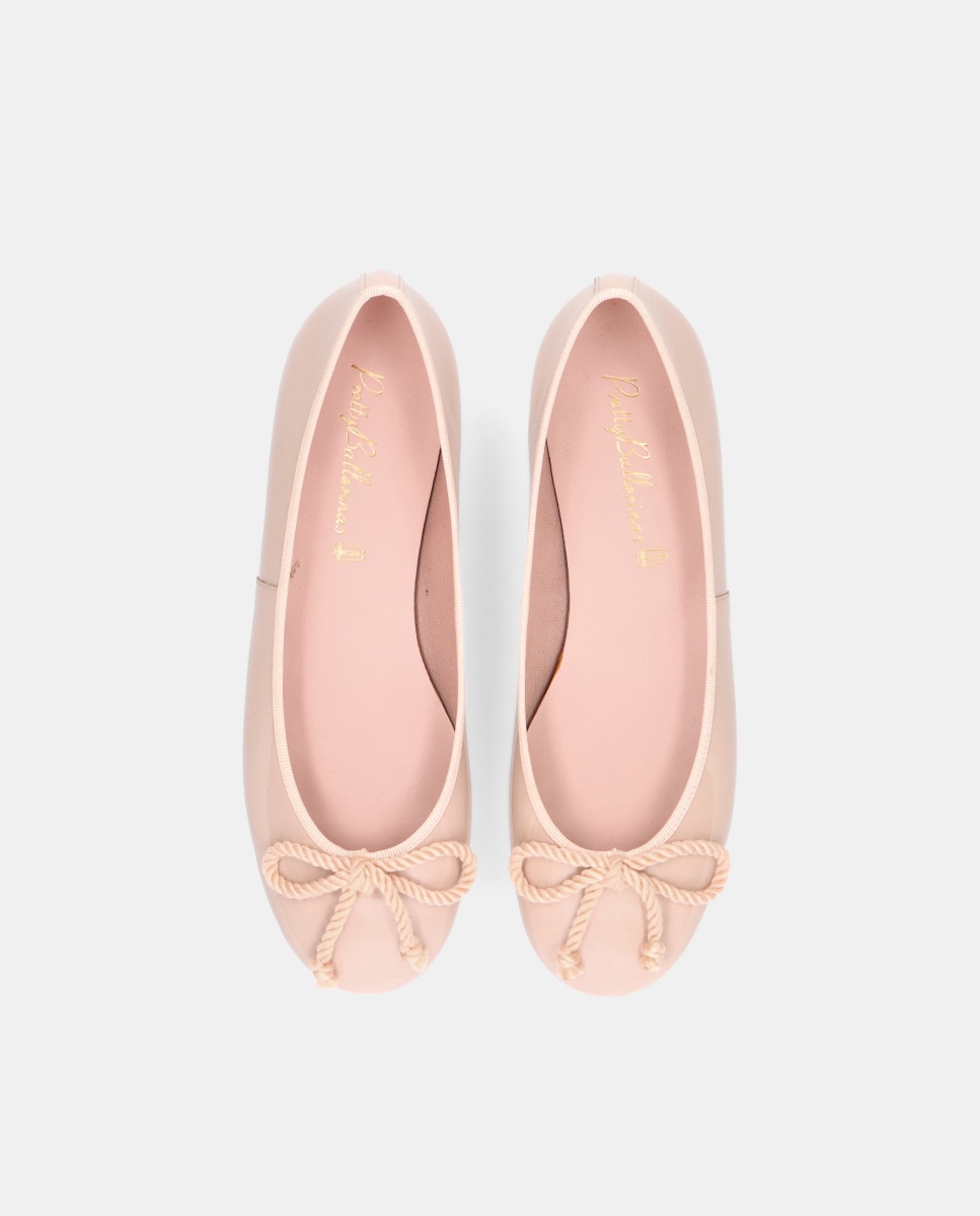 Sabrinas Rosario em Verniz Liso Rosa-claro-3