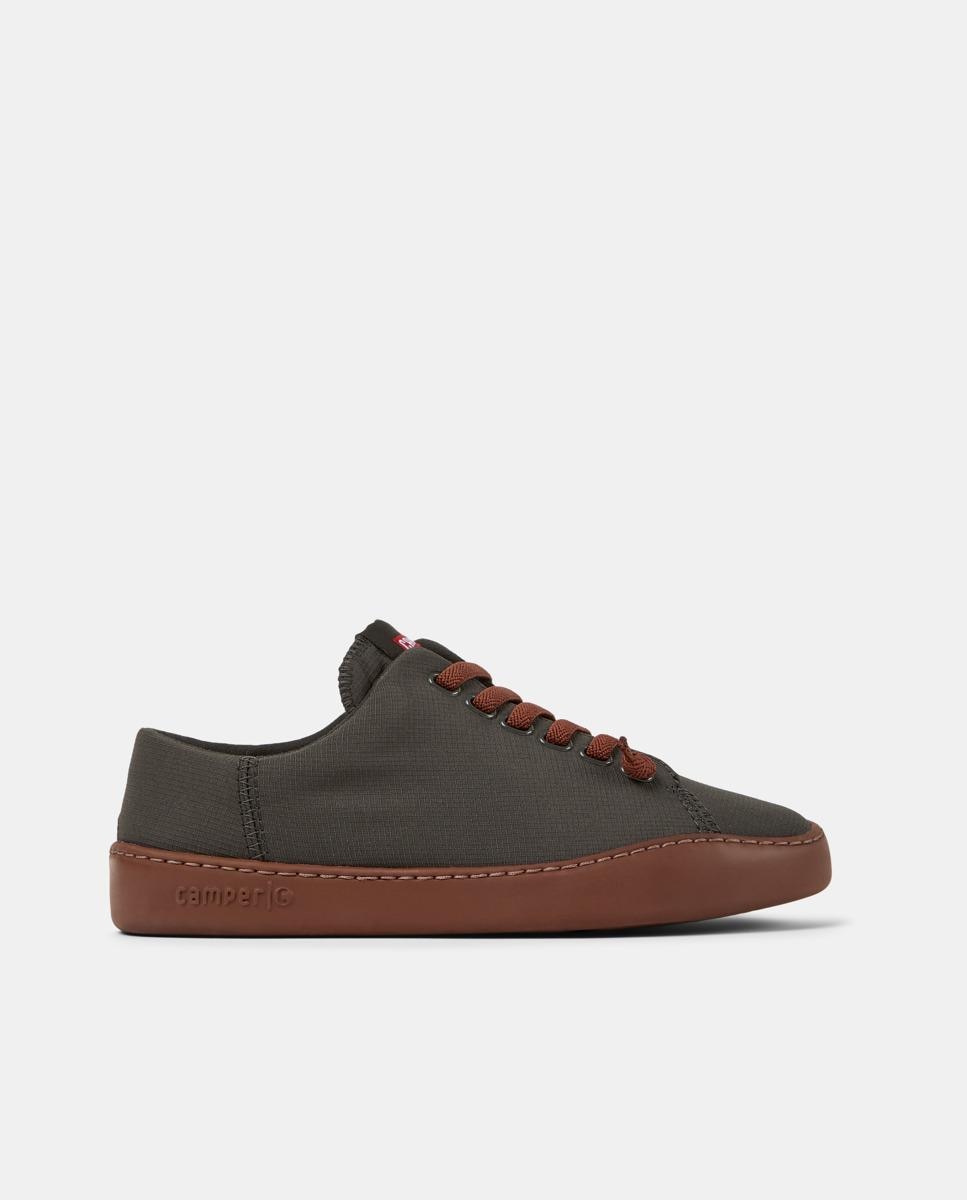 Sapatilhas Desportivas Peu Touring com Atacadores Cinzento / Laranja-1