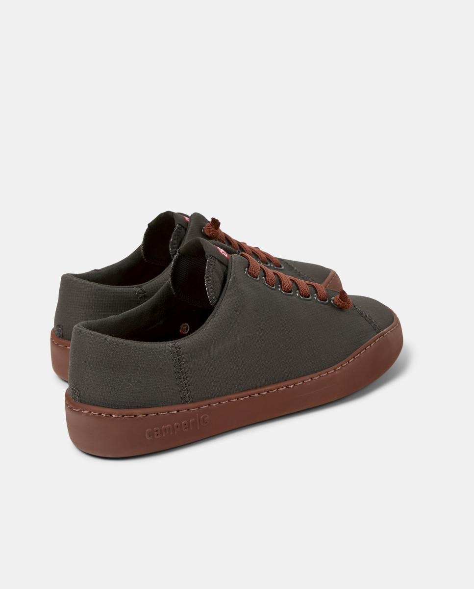 Sapatilhas Desportivas Peu Touring com Atacadores Cinzento / Laranja-3