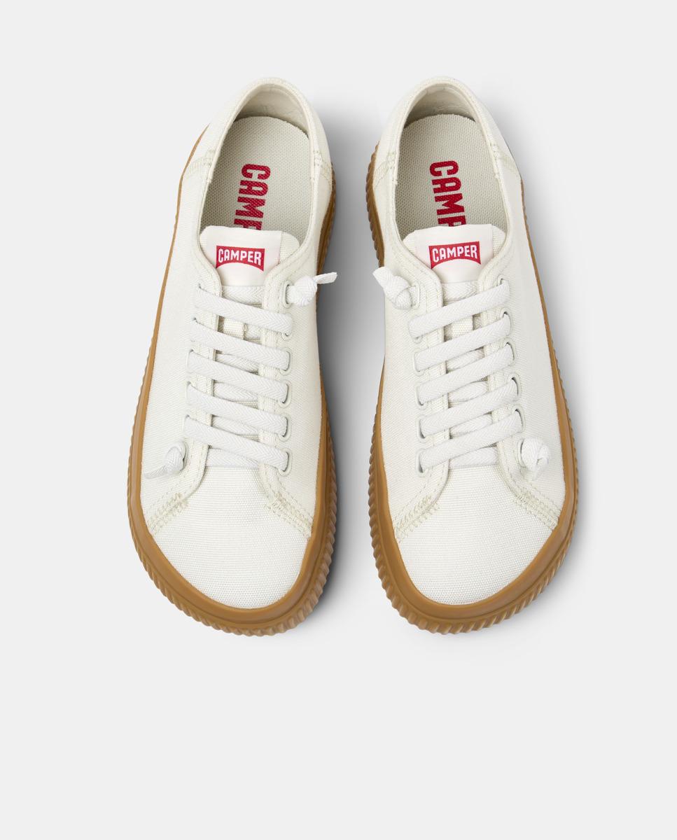 Sapatilhas Desportivas Peu Roda com Atacadores Branco-2