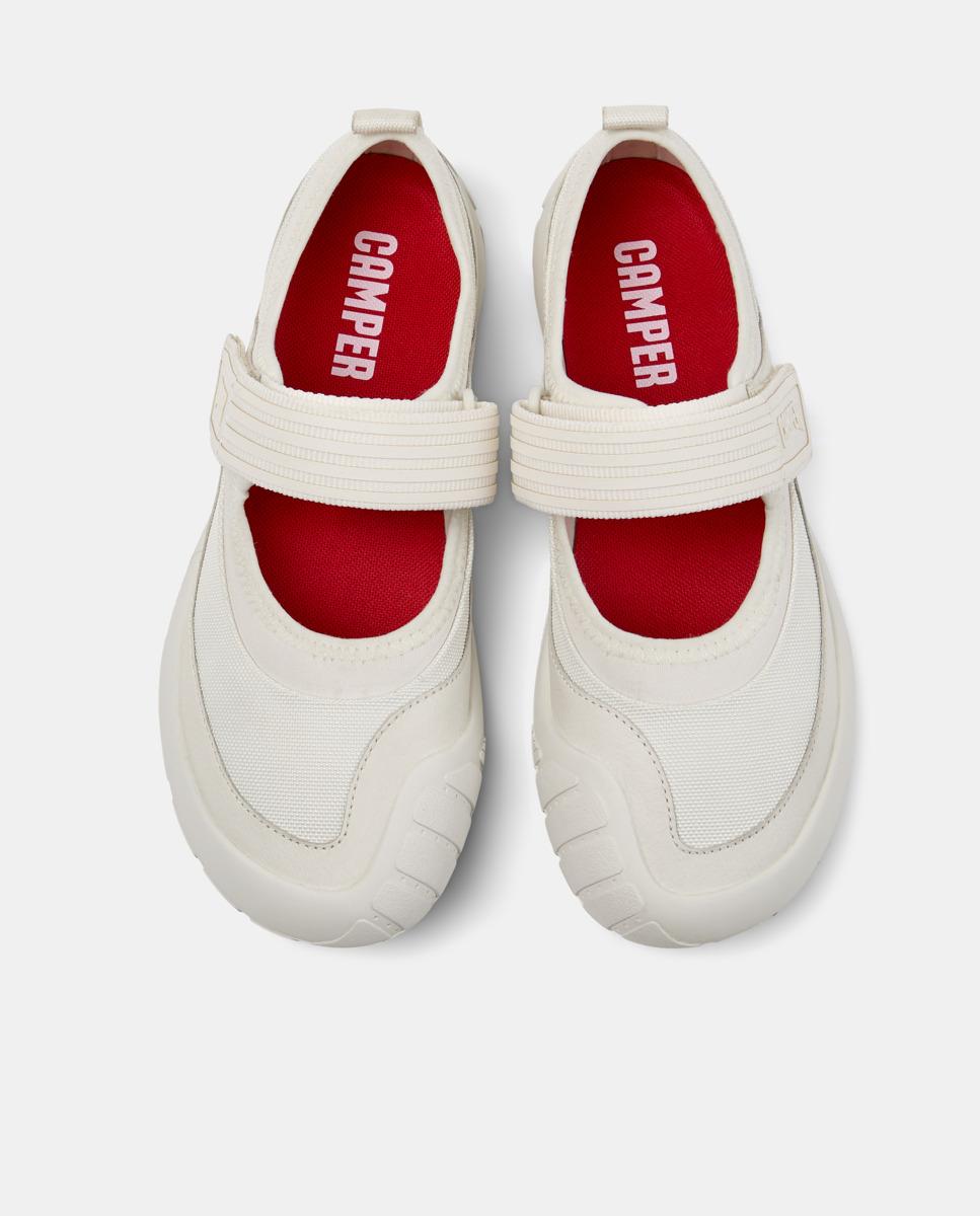 Sabrinas Peu Path com Velcro Branco-2