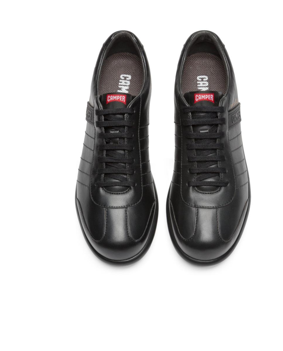 Sapatilhas Formais de Pele Pelotas Xl Preto-3