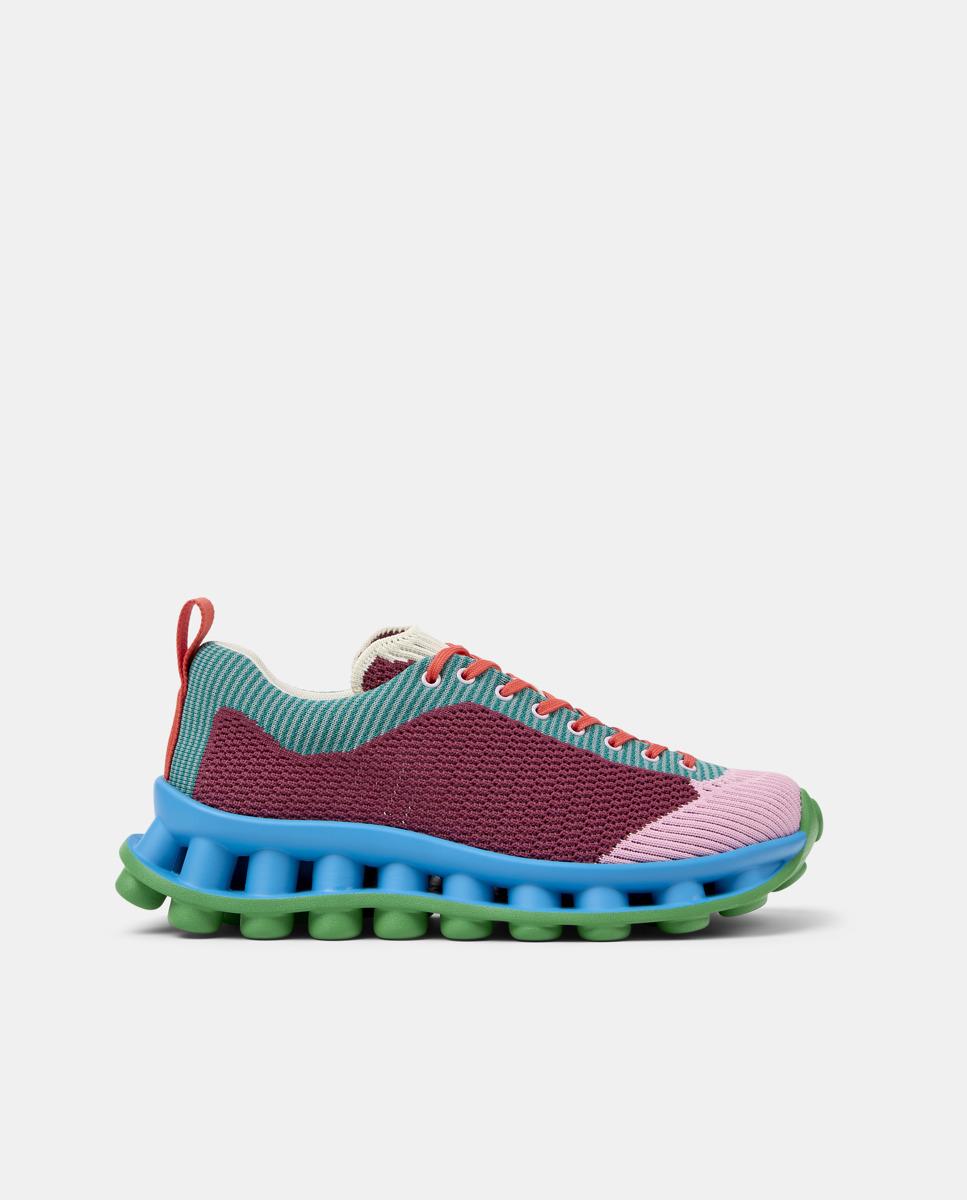 Sapatilhas Desportivas Pelotissima By Sunnei com Atacadores Bordeaux-1