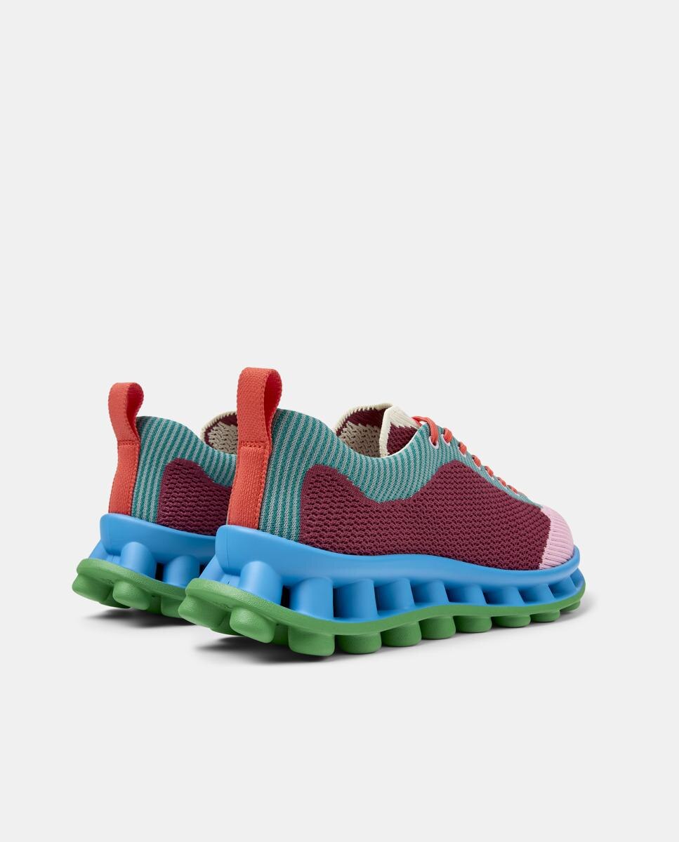 Sapatilhas Desportivas Pelotissima By Sunnei com Atacadores Bordeaux-3