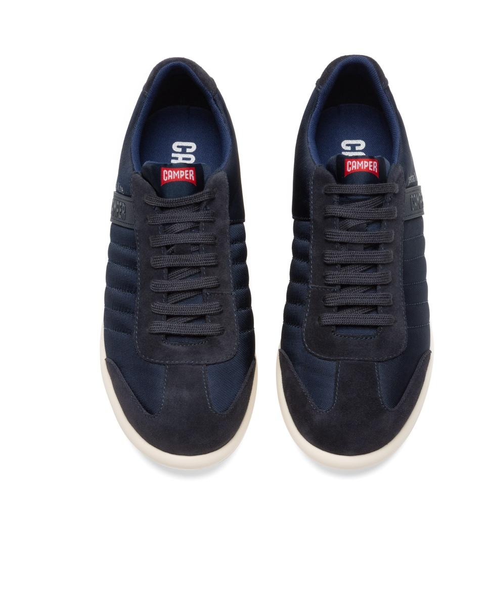 Sapatilhas Desportivas Pelotas Xl Lisas com Atacadores Azul-4