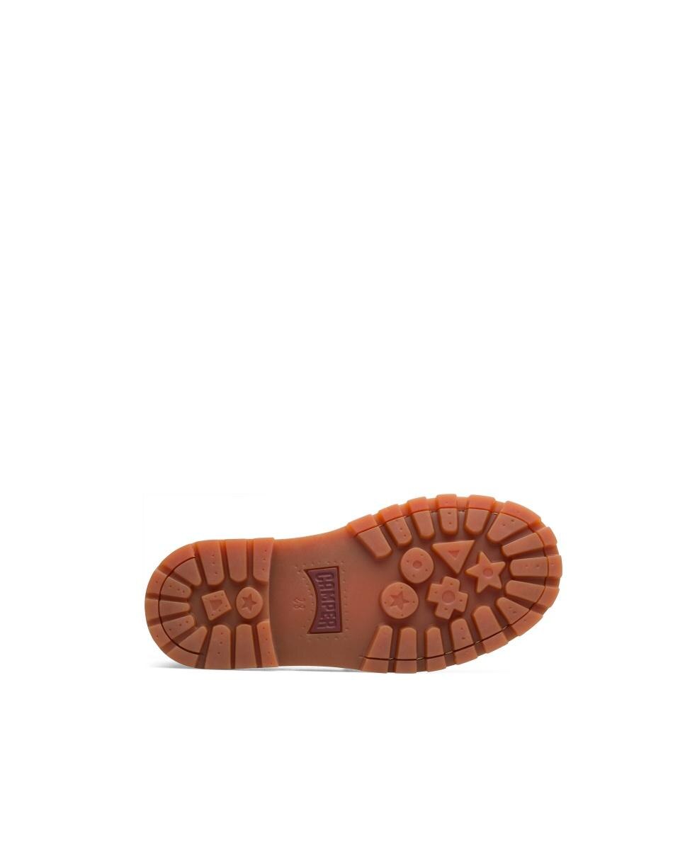 Náuticos Infantil Compas de Pele com Cordões Camper Azul-marinho-5