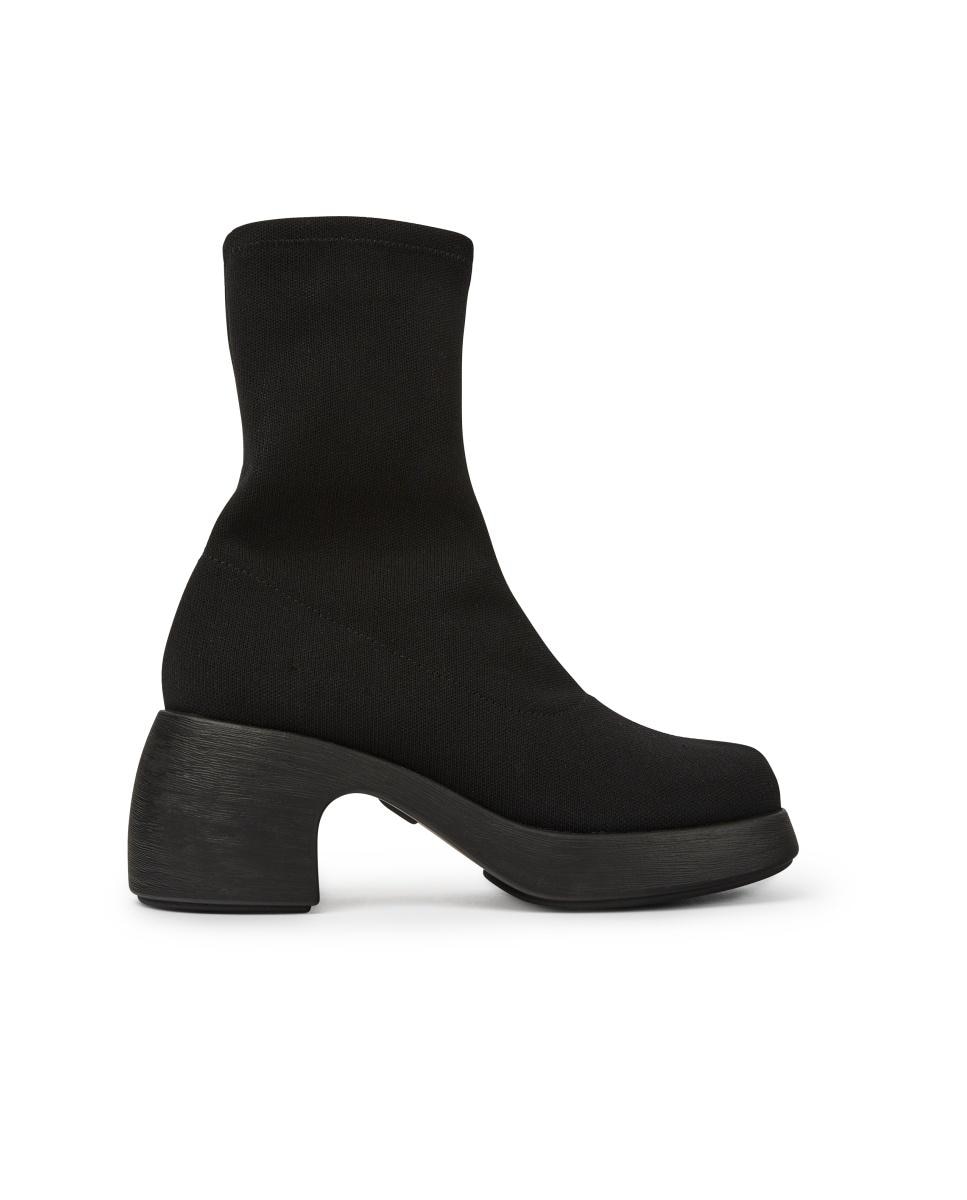 Botins Thelma com Tacão Preto-1