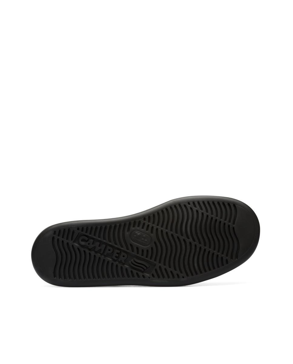 Sapatilhas Runner Four Tipo Bota de Pele Preto-5