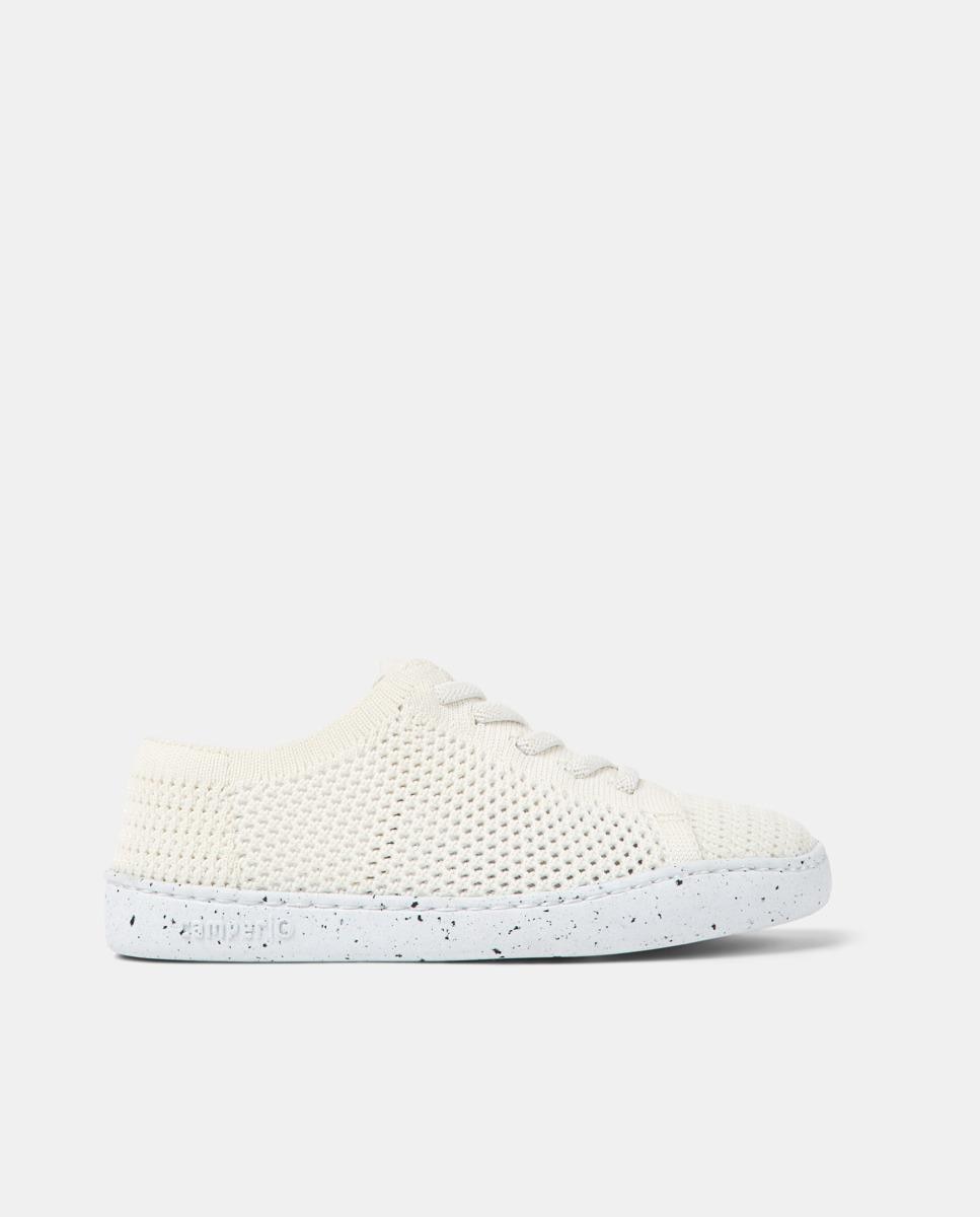 Sapatilhas Desportivas Infantil Perfuradas com Atacadores Camper Branco-1