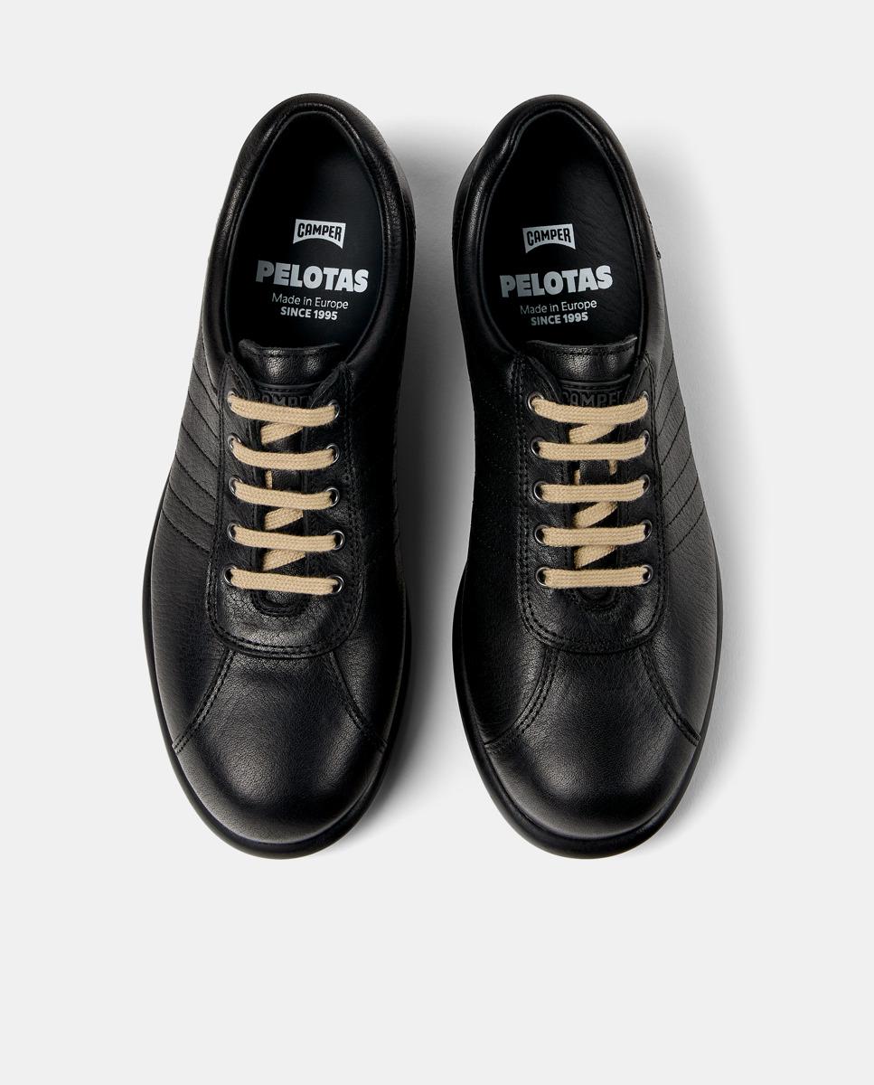 Sapatilhas Desportivas Pelotas Ariel com Atacadores Preto-2