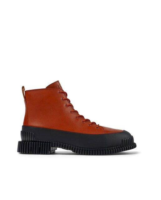 Imagem 0 de Botas de Pele com Cordões em Várias Cores