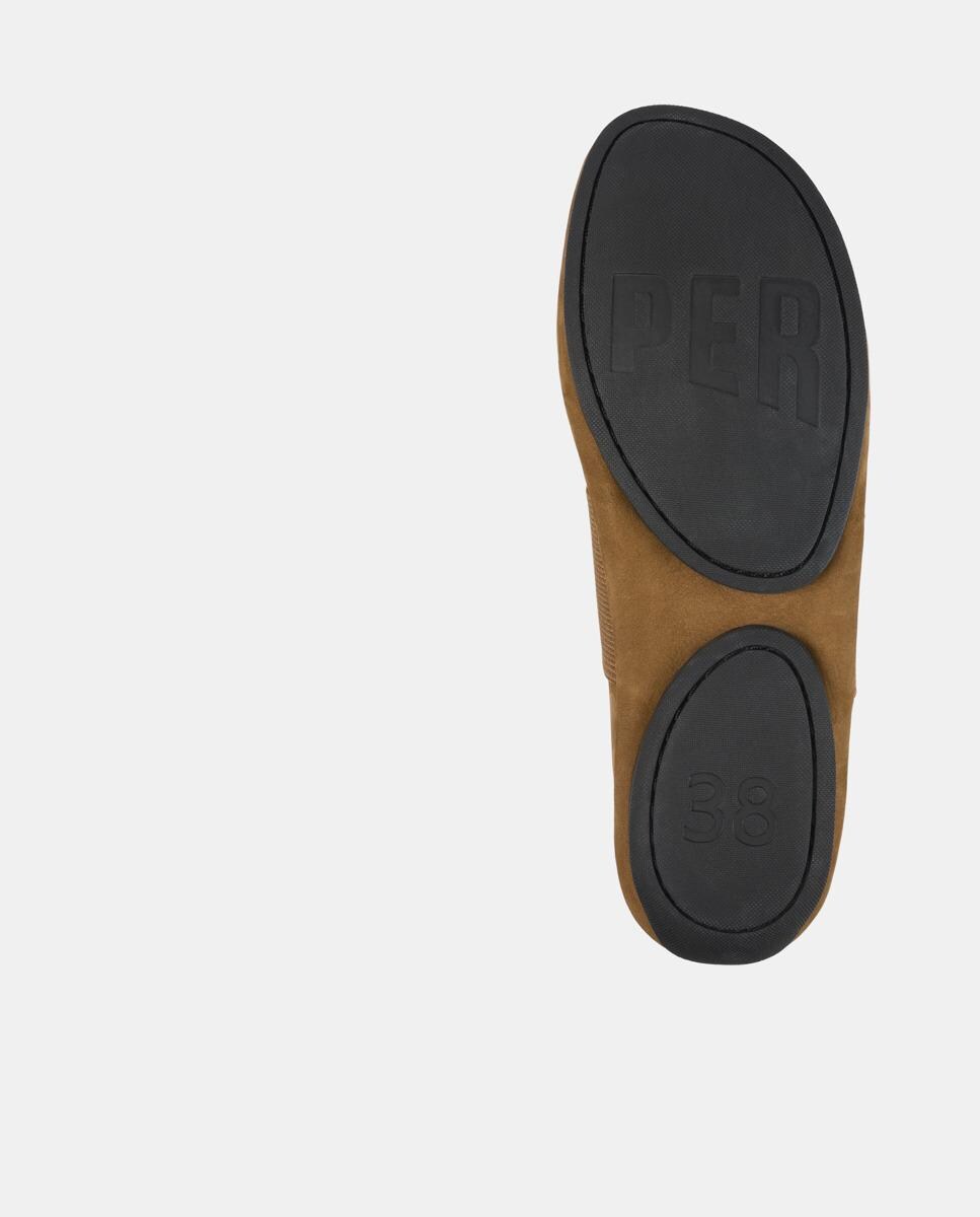 Sabrinas Right Nina de Pele Castanho-5