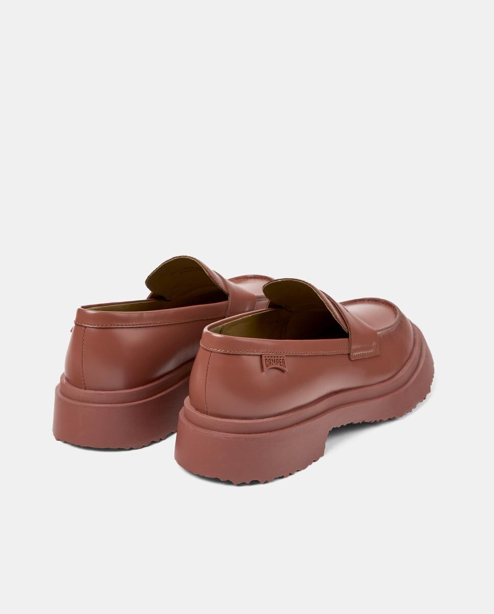 Mocassins Walden de Pele Vermelho-4