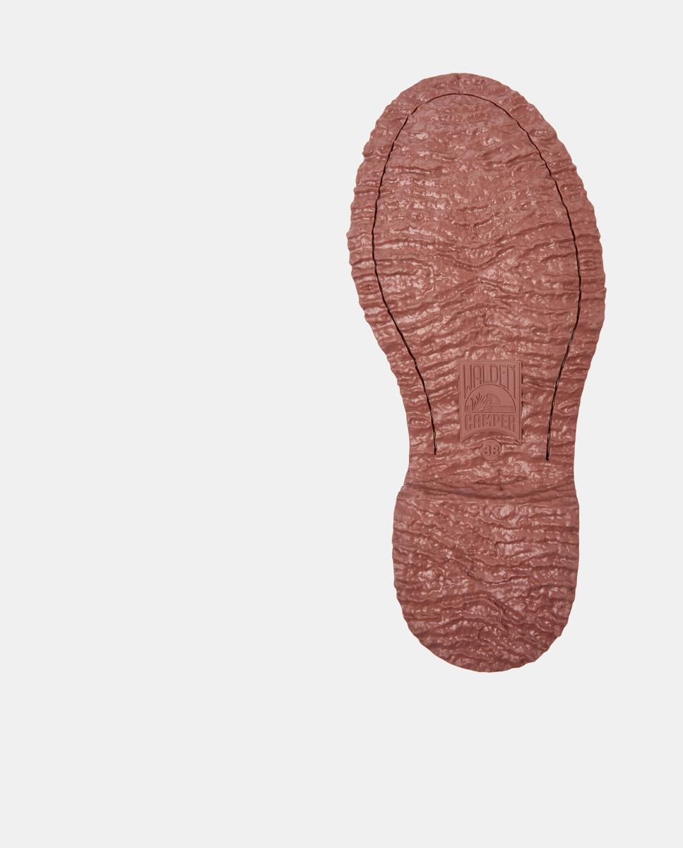 Mocassins Walden de Pele Vermelho-5