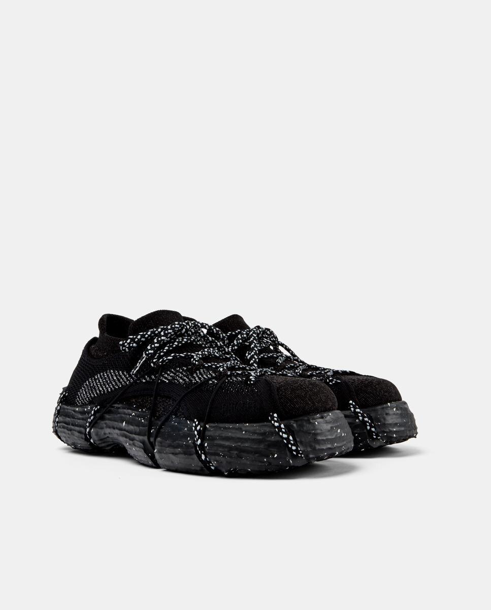 Sapatilhas Desportivas Roku com Atacadores Preto-2