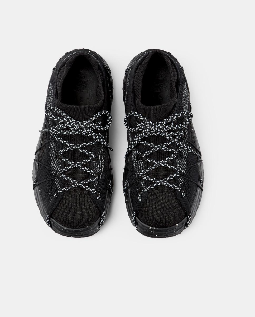 Sapatilhas Desportivas Roku com Atacadores Preto-3