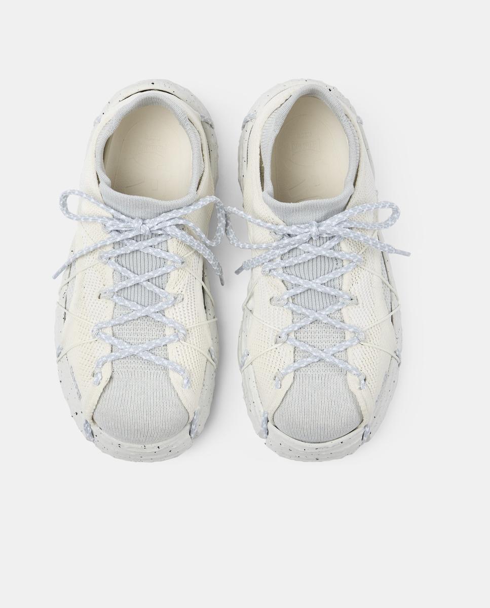 Sapatilhas Desportivas Roku Lisas com Atacadores Branco-3
