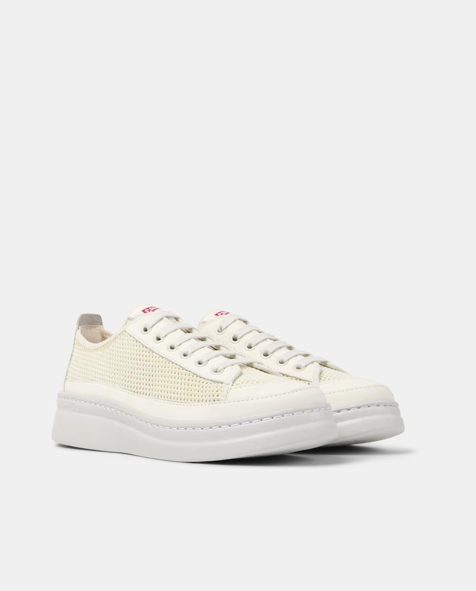 Sapatilhas Desportivas Runner Up com Atacadores Branco-3