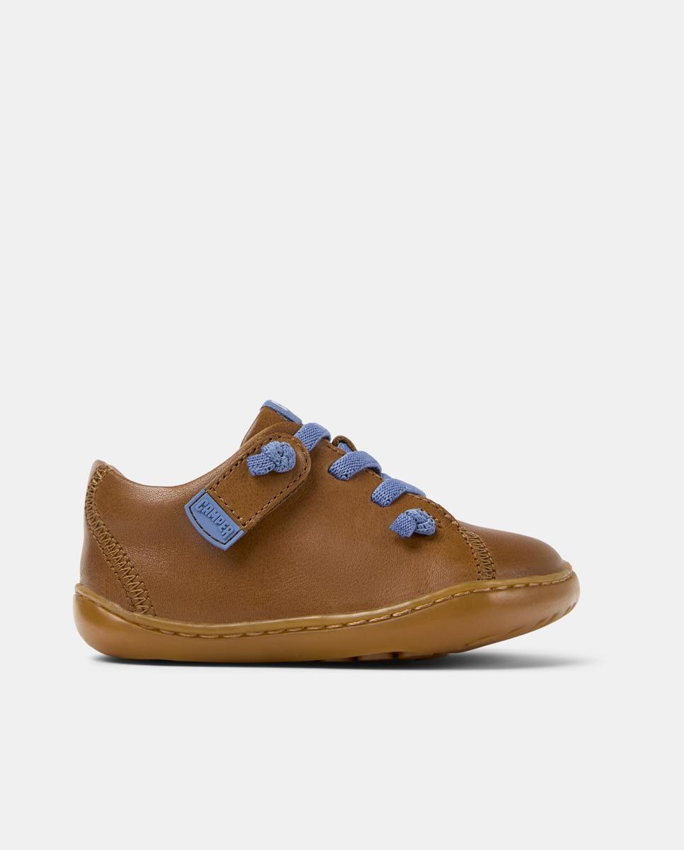 Imagem 0 de Sapatilhas de Pele Peu Cami com Atacadores