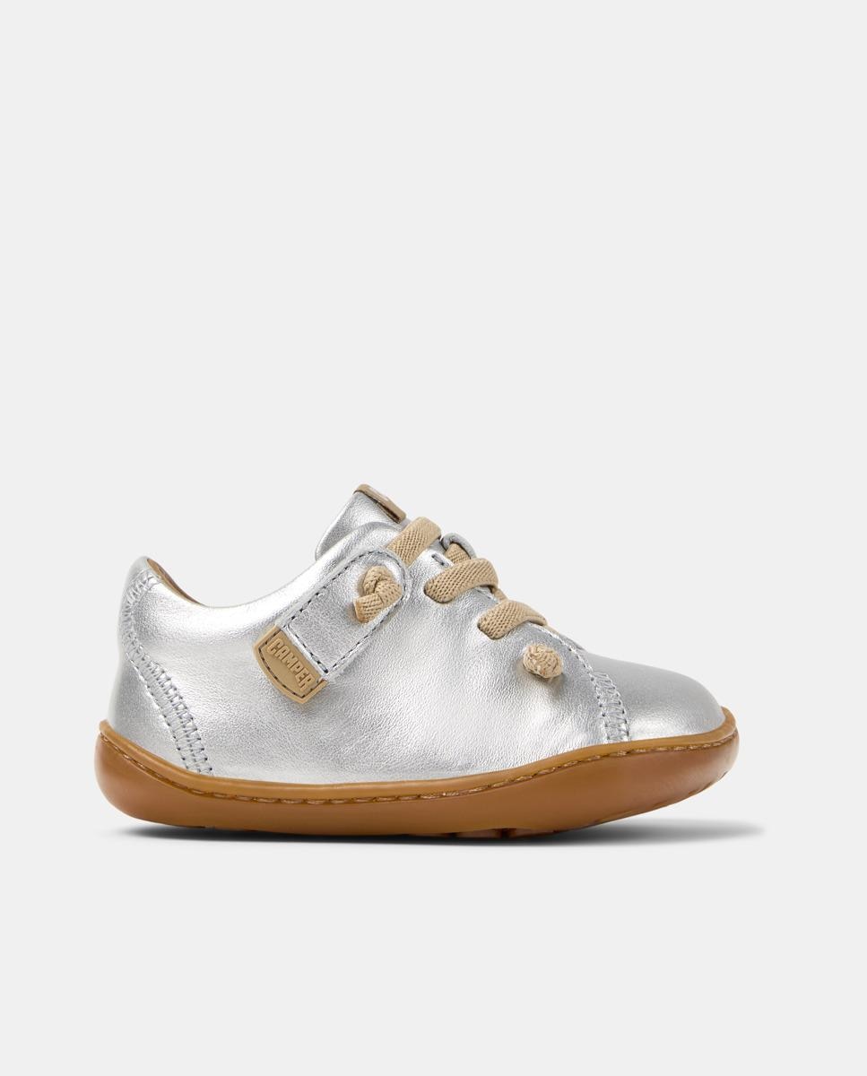 Imagem 0 de Sapatilhas de Pele Peu Cami com Atacadores