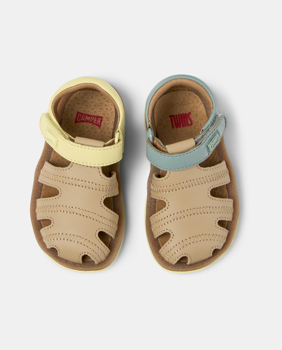 Sandálias Infantil Bicho Twins com Velcro Multicolor-2