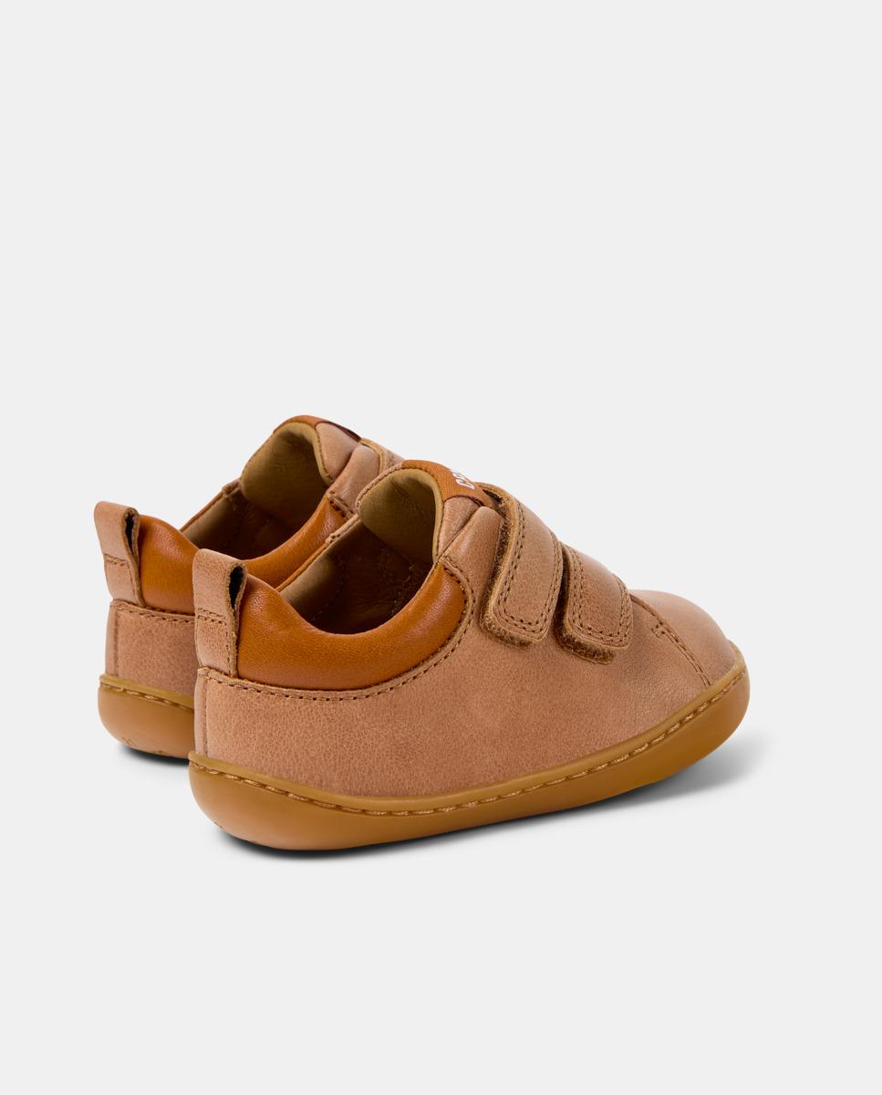 Sapatilhas Desportivas Peu Cami com Velcro Infantil Camper Castanho-claro-3