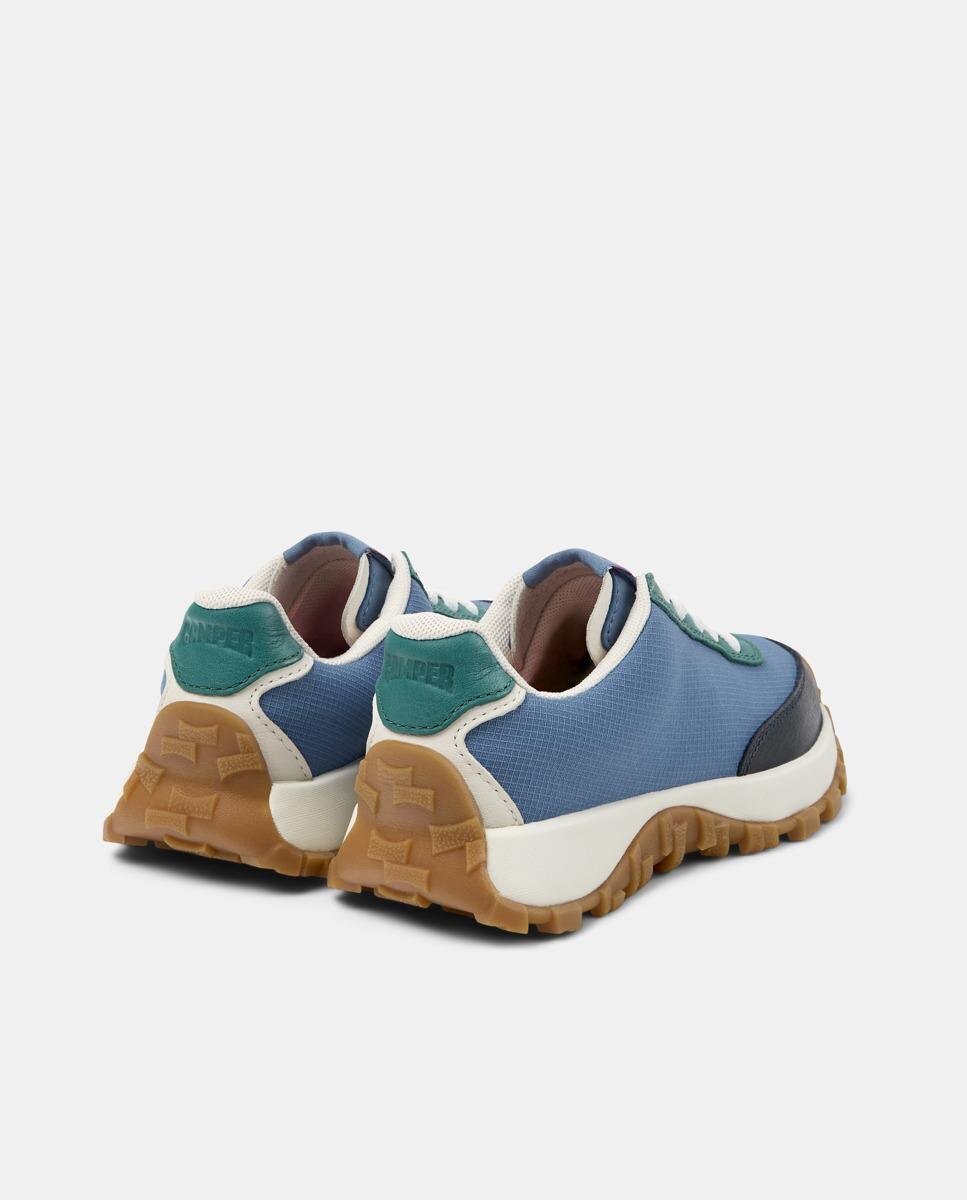 Sapatilhas Desportivas Infantil Drift Trail com Atacadores Camper Azul-3