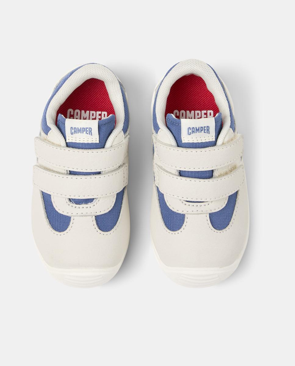 Sapatilhas Desportivas Infantil Dadda com Velcro Camper Azul / Branco-2