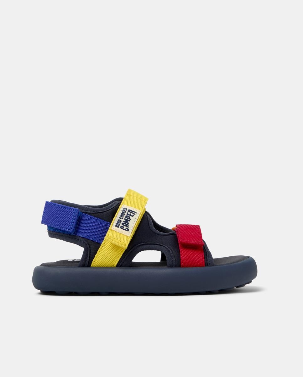 Sandálias Infantil By Bobo Choses Twins com Velcro Camper Multicolor-1