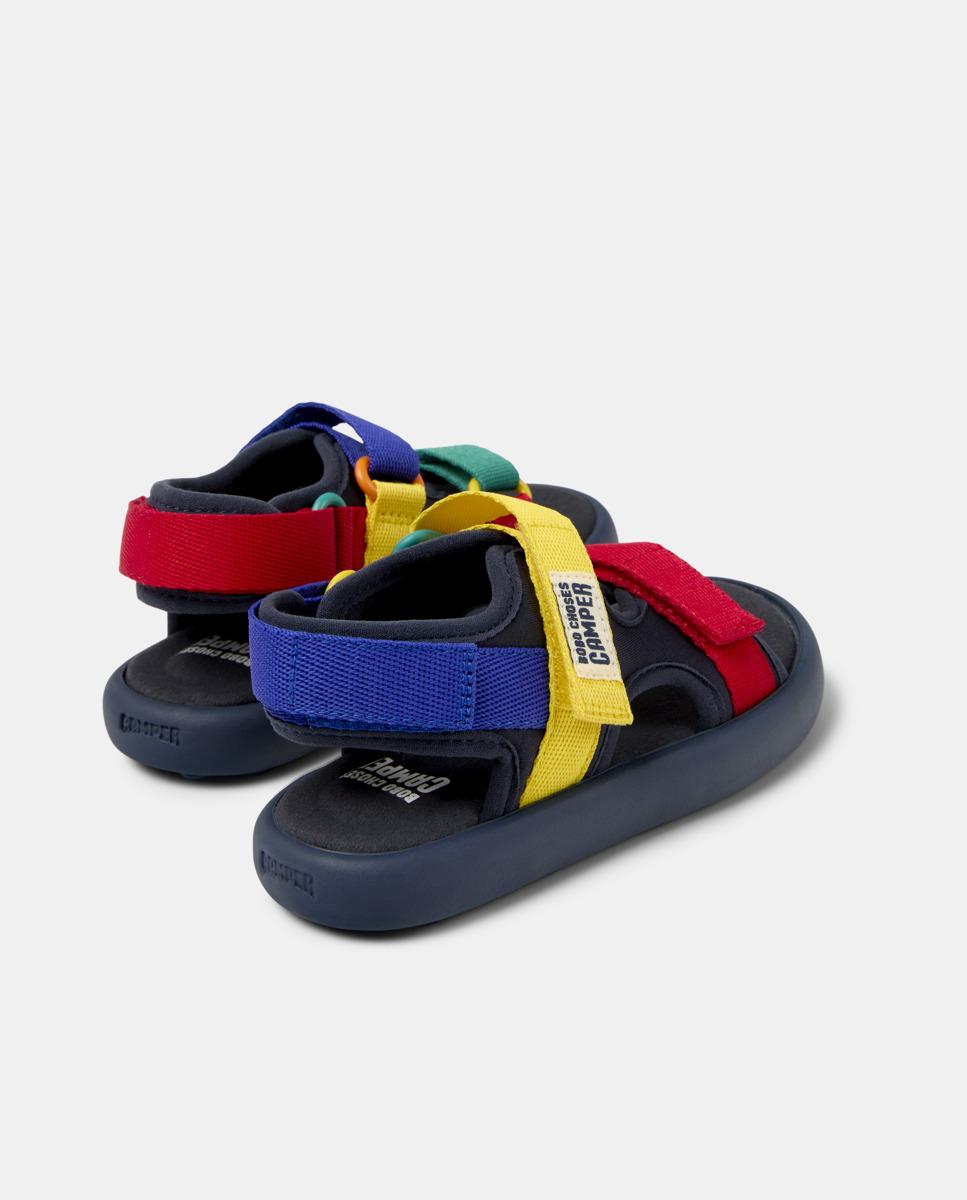 Sandálias Infantil By Bobo Choses Twins com Velcro Camper Multicolor-3