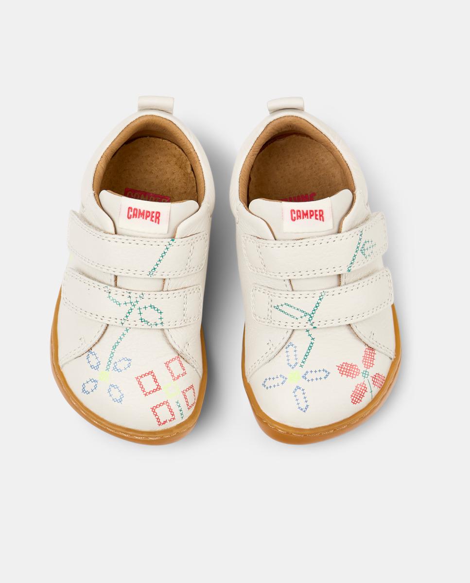 Sapatilhas Desportivas Peu Cami com Atacadores Camper Branco-2