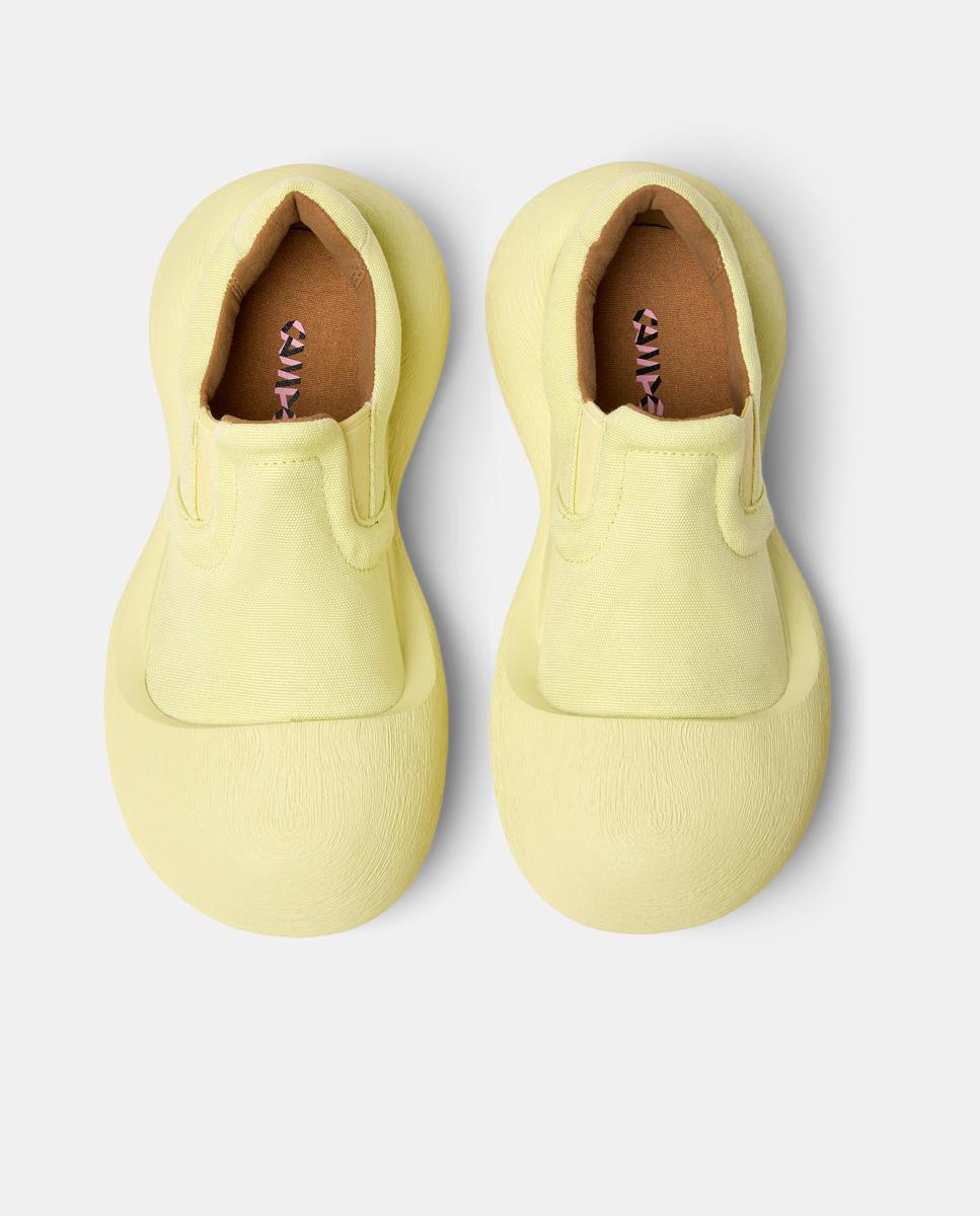 Slippers com Elásticos Amarelo-2