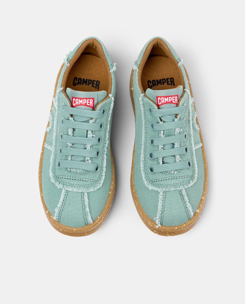 Sapatilhas Desportivas Infantil Runner Four com Atacadores Camper Verde-2