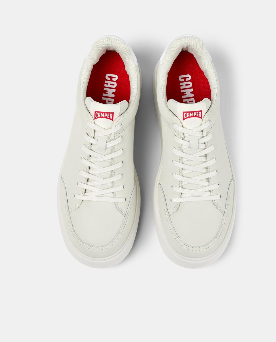 Sapatilhas Desportivas Runner K21 Lisas com Atacadores Branco-3