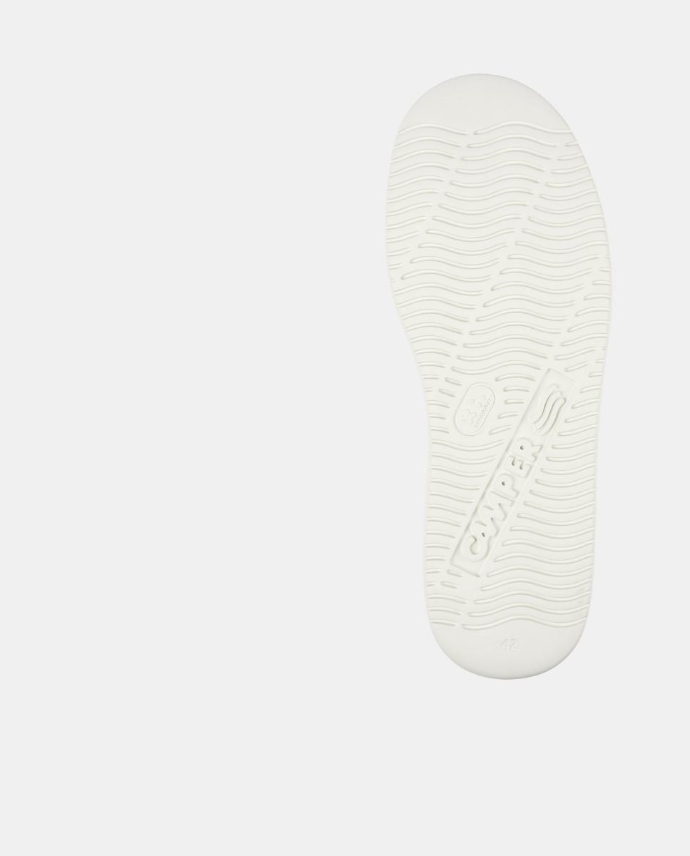 Sapatilhas Desportivas Runner K21 Lisas com Atacadores Branco-5