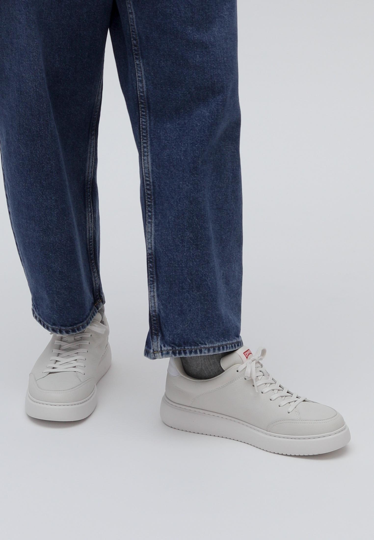 Sapatilhas Desportivas Runner K21 Lisas com Atacadores Branco-6