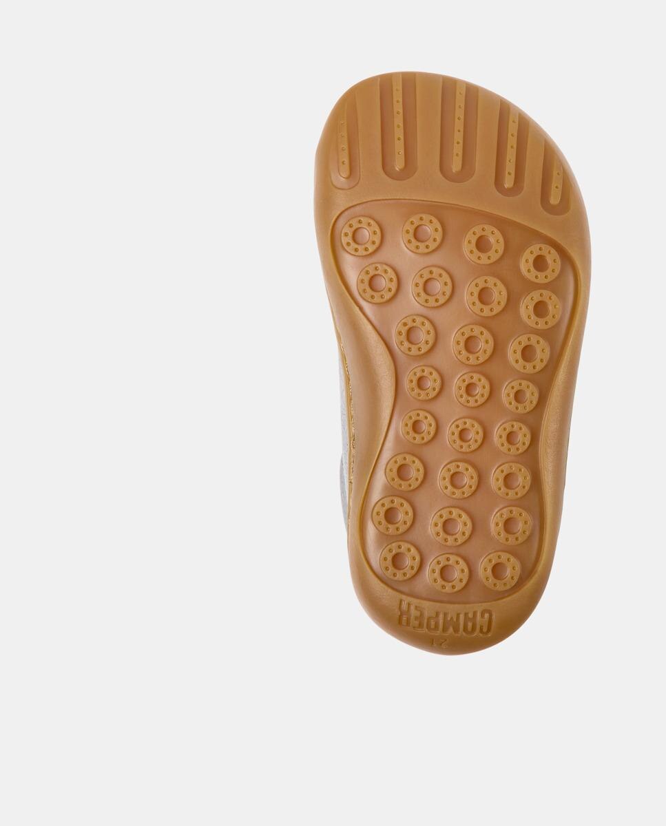 Botas Peu Cami Lisas com Atacadores Camper Prata metalizada-4
