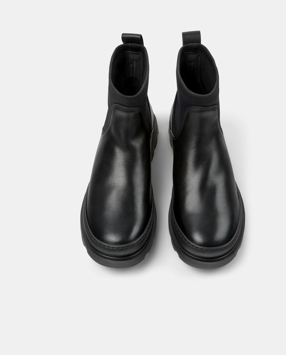 Botins Brutus de Pele Preto-3