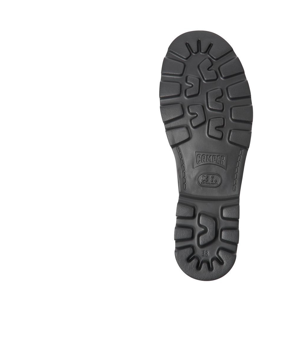 Merceditas Brutus de Pele Lisas Preto-5