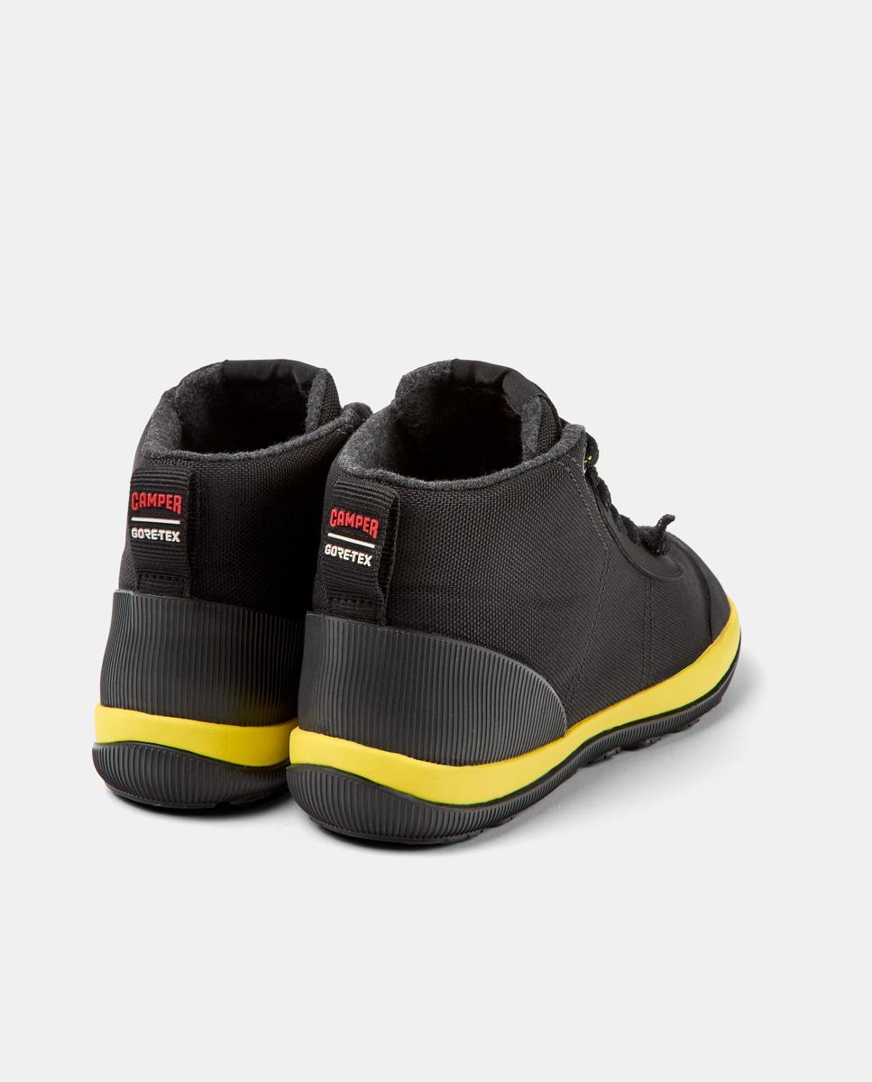 Botins Peu Pista Gm com Atacadores Preto-5