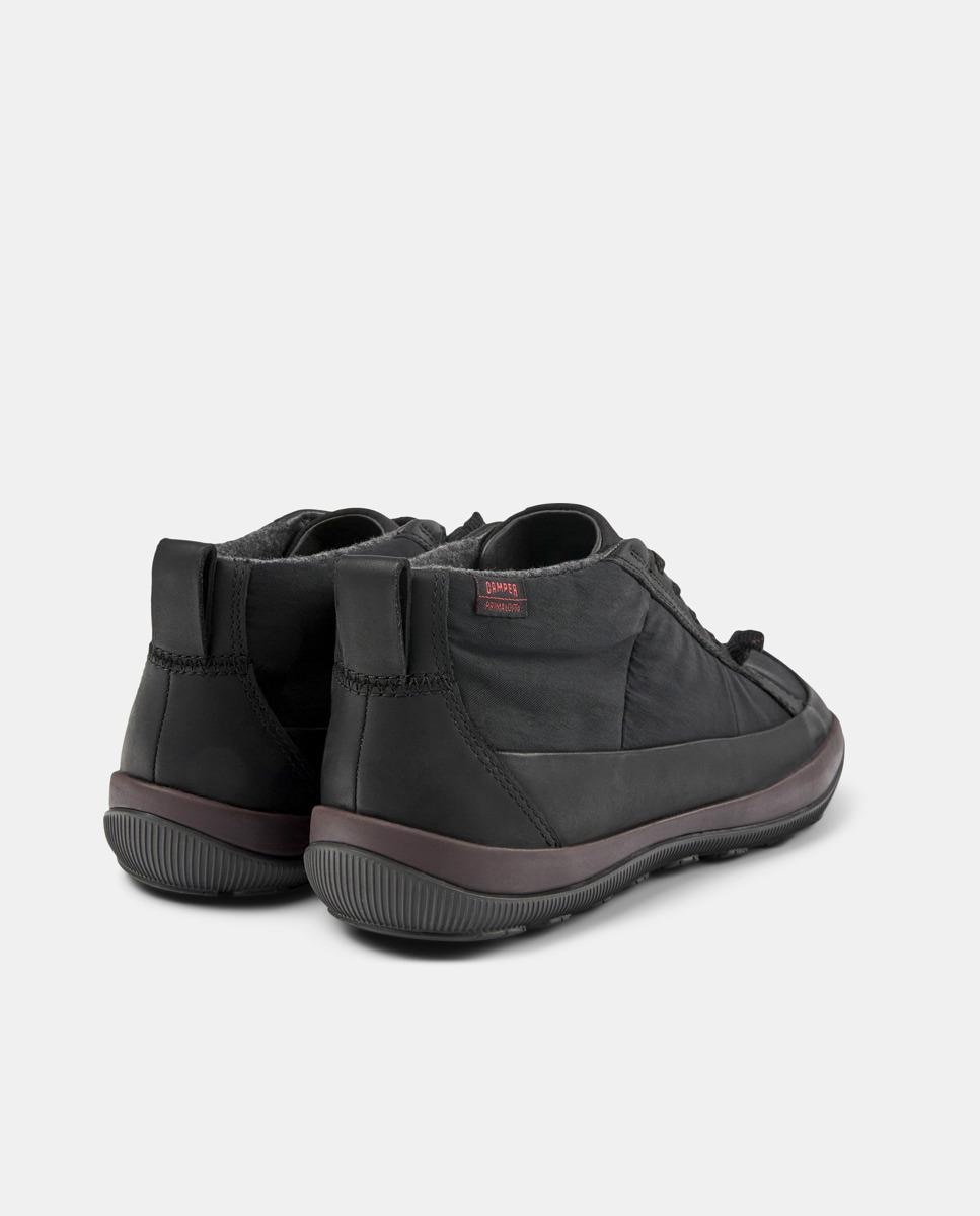 Botins Peu Pista Gm com Atacadores Preto-5
