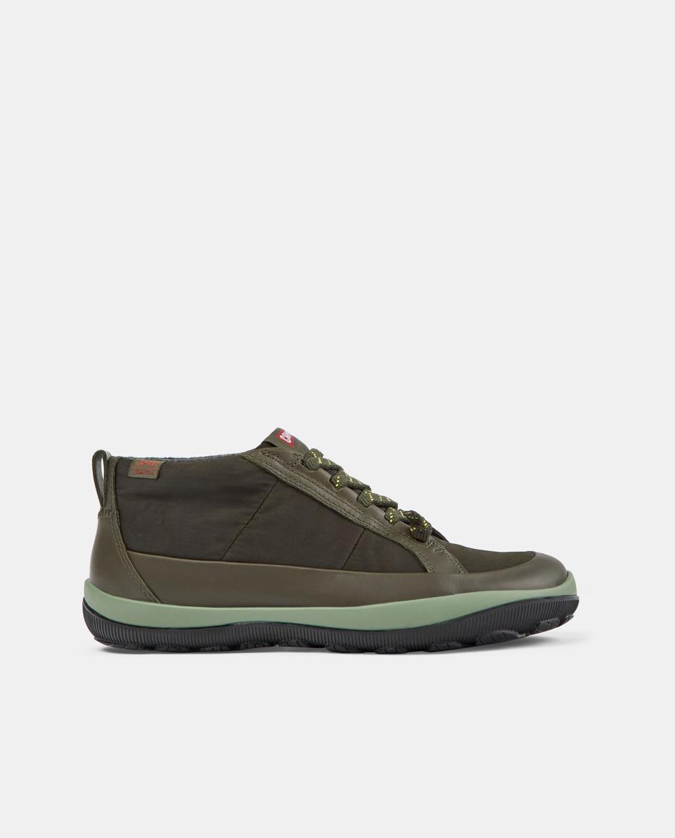 Botins Peu Pista Gm com Atacadores Verde-1