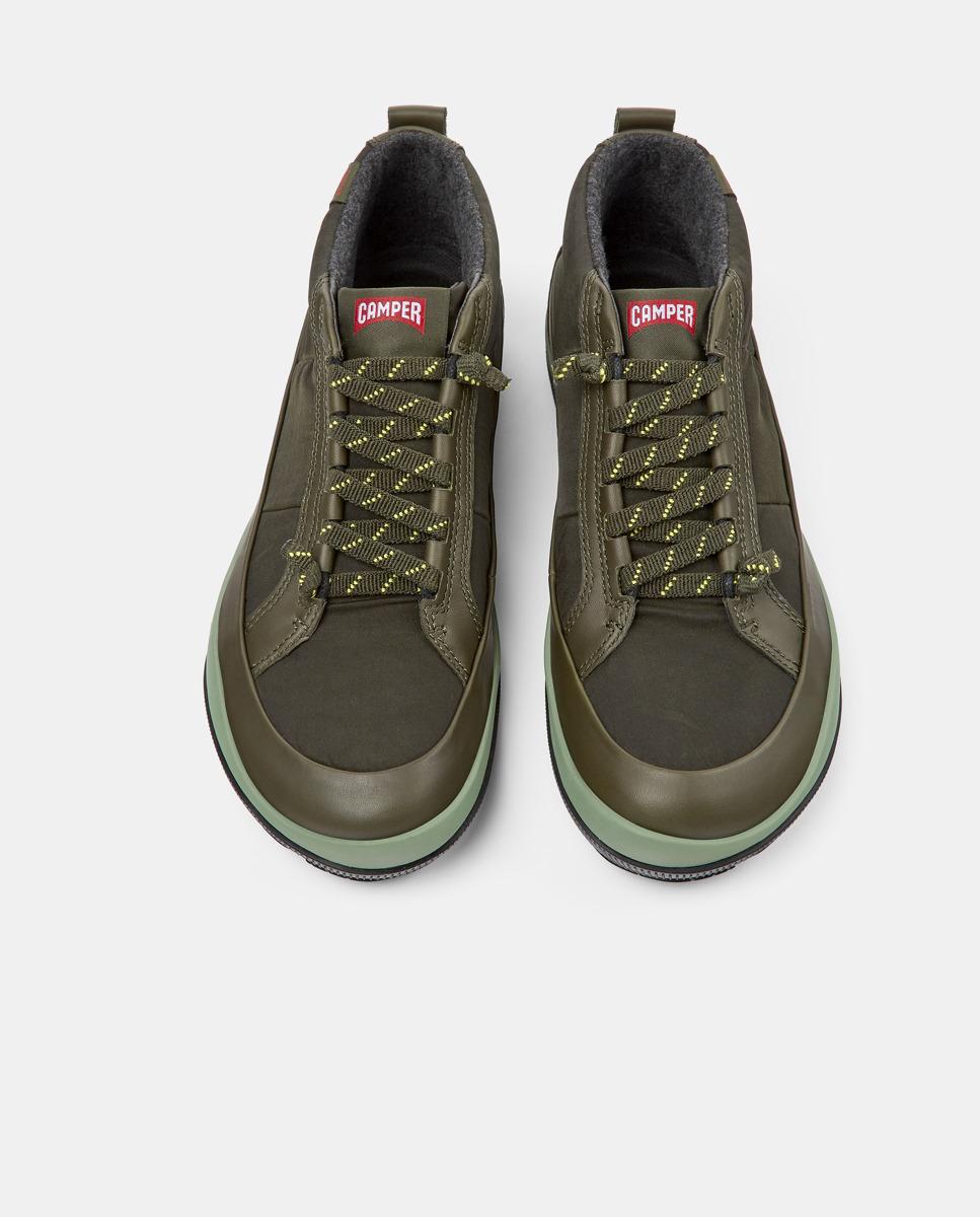 Botins Peu Pista Gm com Atacadores Verde-3