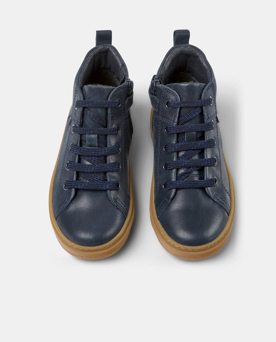 Botins Infantil Kiddo de Pele Azul-3