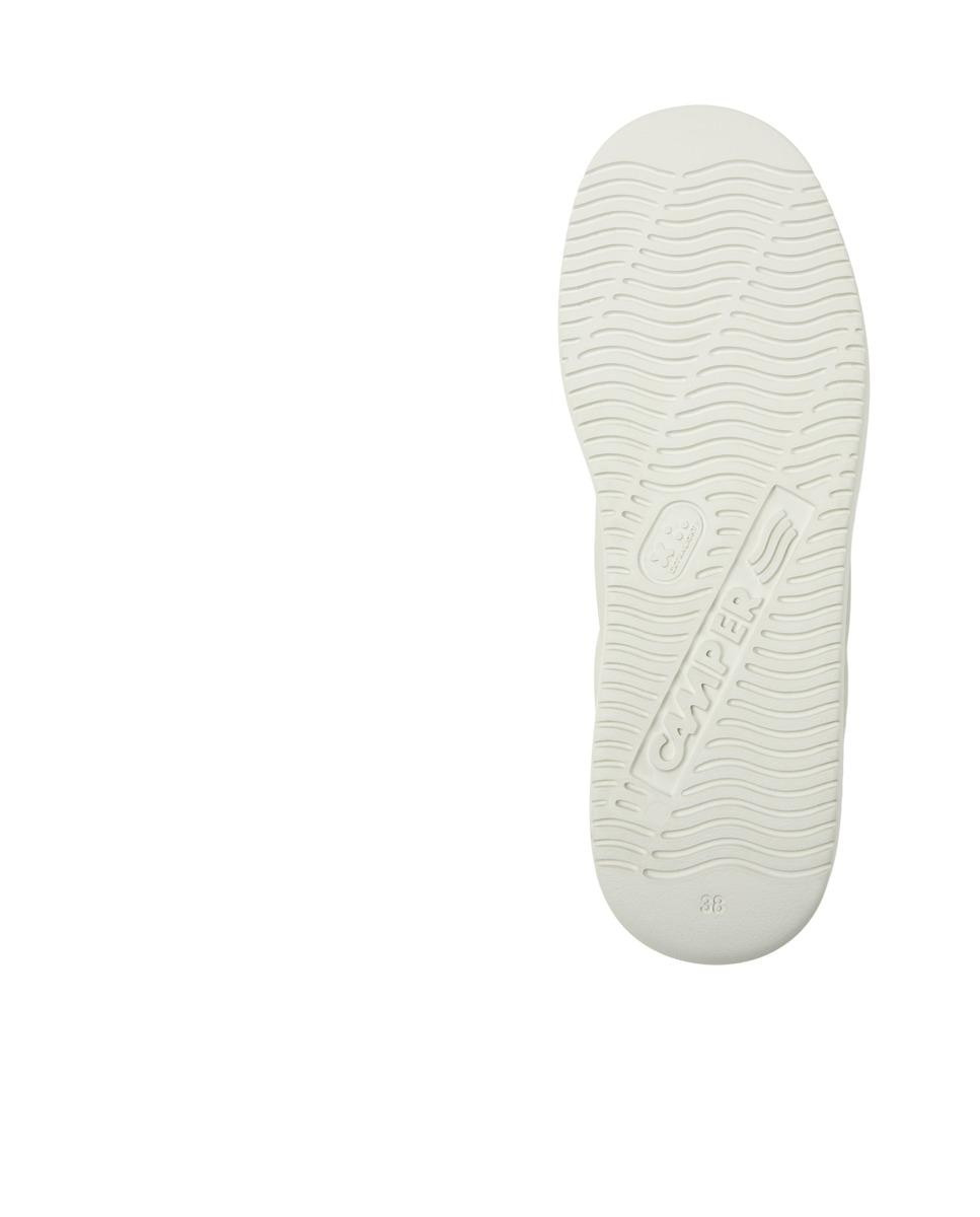 Sapatilhas Desportivas Runner K21 com Atacadores e Plataforma Branco-5