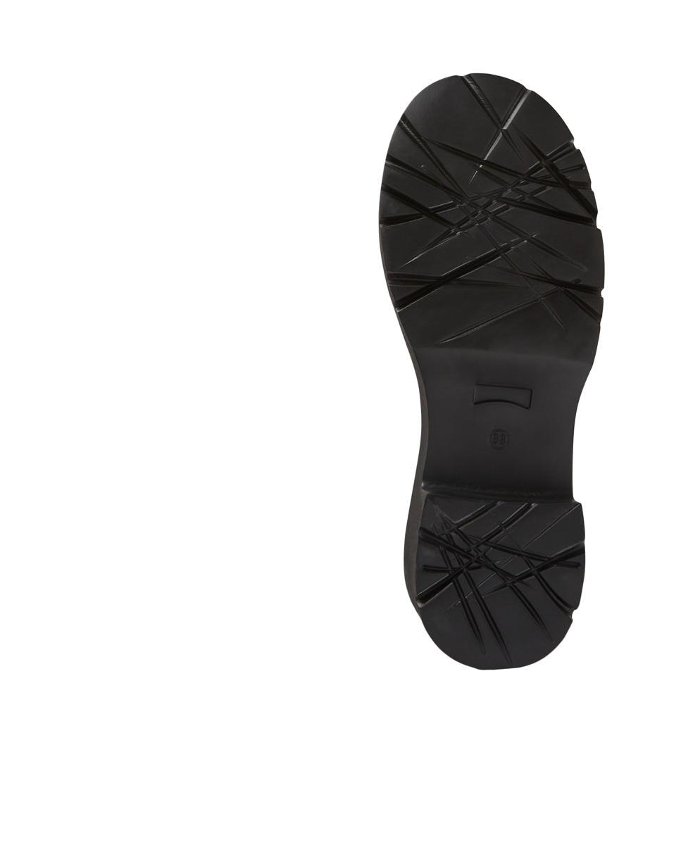 Botas Milah Altas Lisas Preto-5