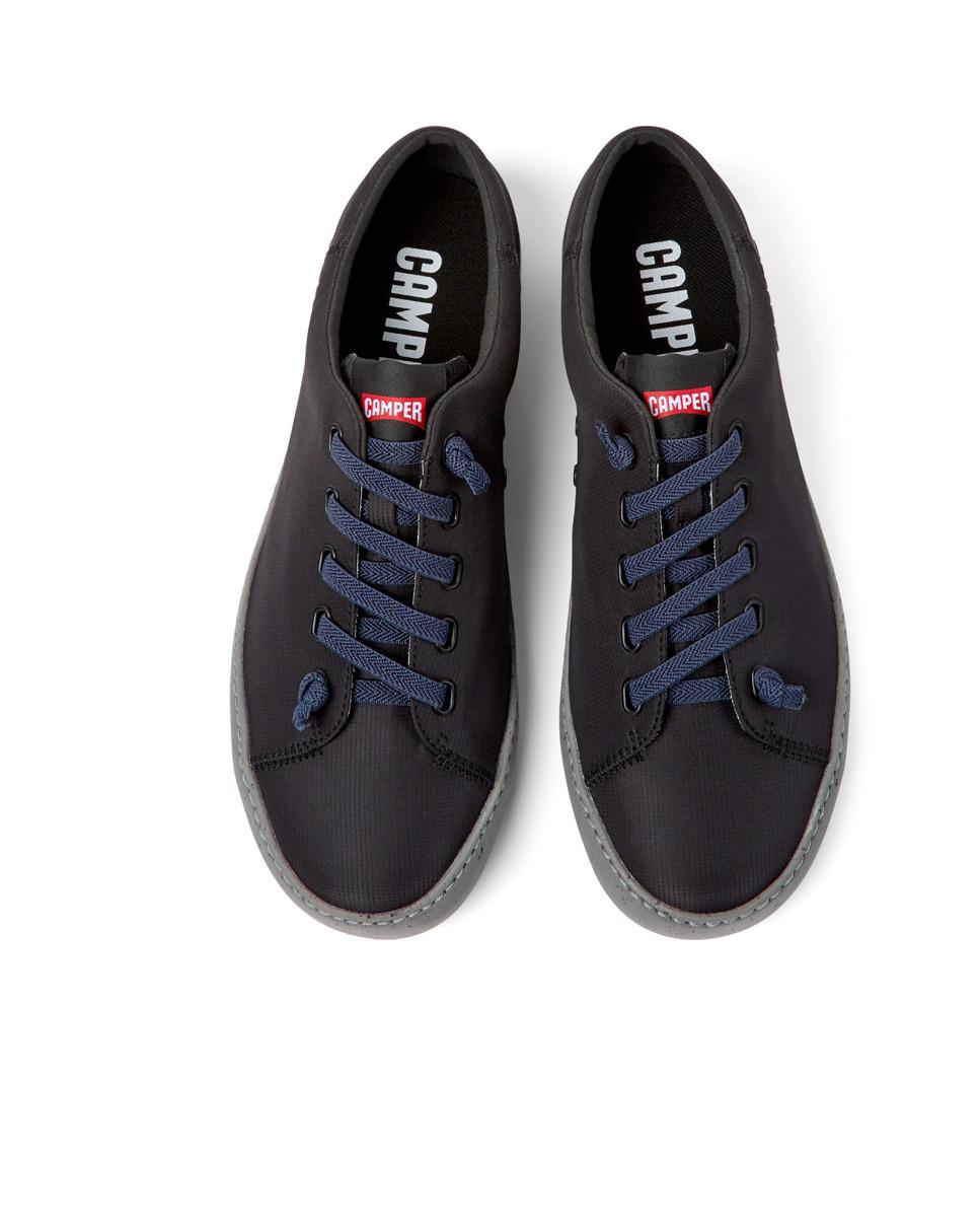 Sapatilhas Desportivas Peu Touring de Atacadores Preto-3
