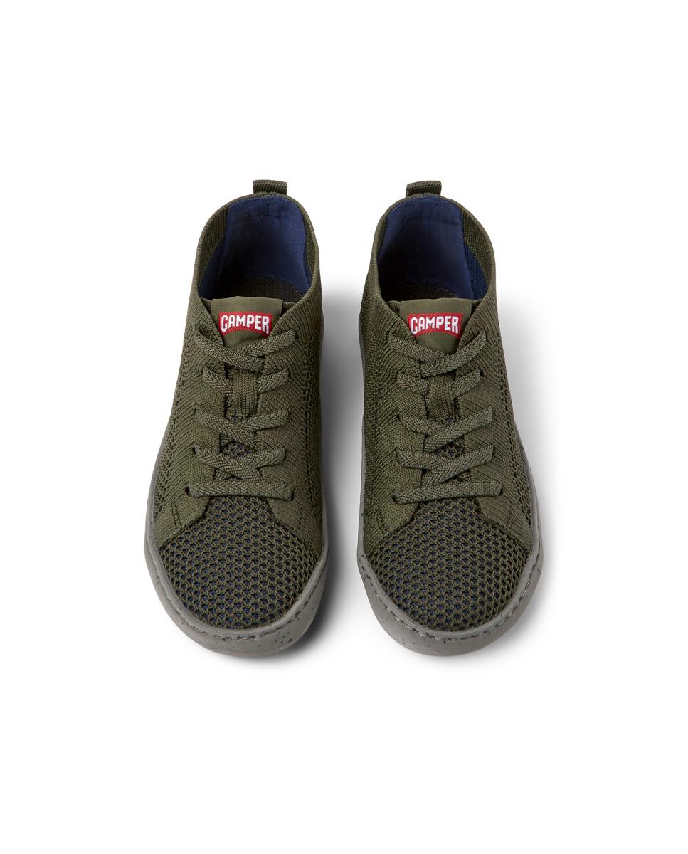 Sapatilhas Desportivas Infantil Tipo Bota com Recorte - Verde Camper Multicolor-3