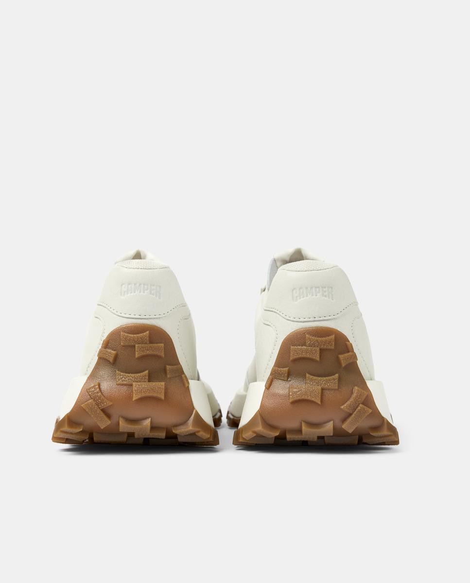 Sapatilhas de Pele Drift Trail com Atacadores Branco-5