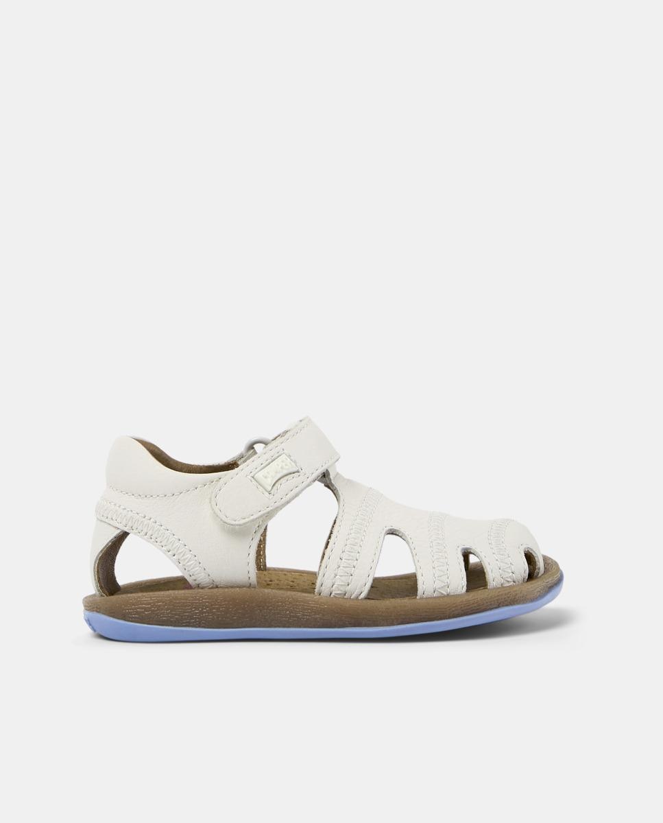 Imagem 0 de Sandálias Fechadas Infantil de Pele com Velcro